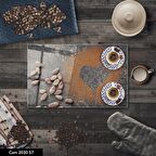 CAM KESME TAHTASI | BASKILI KESİM TABLASI | TEMPERLİ | 20x30 cm